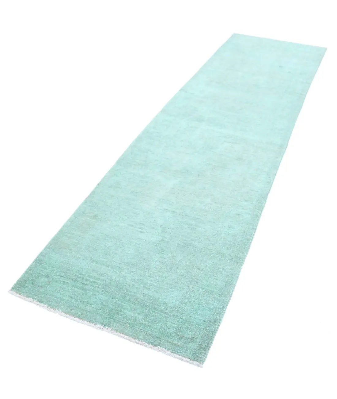 Hand Knotted Overdye Wool Rug - 2'7'' x 9'4'' - Arteverk Rugs Area rug