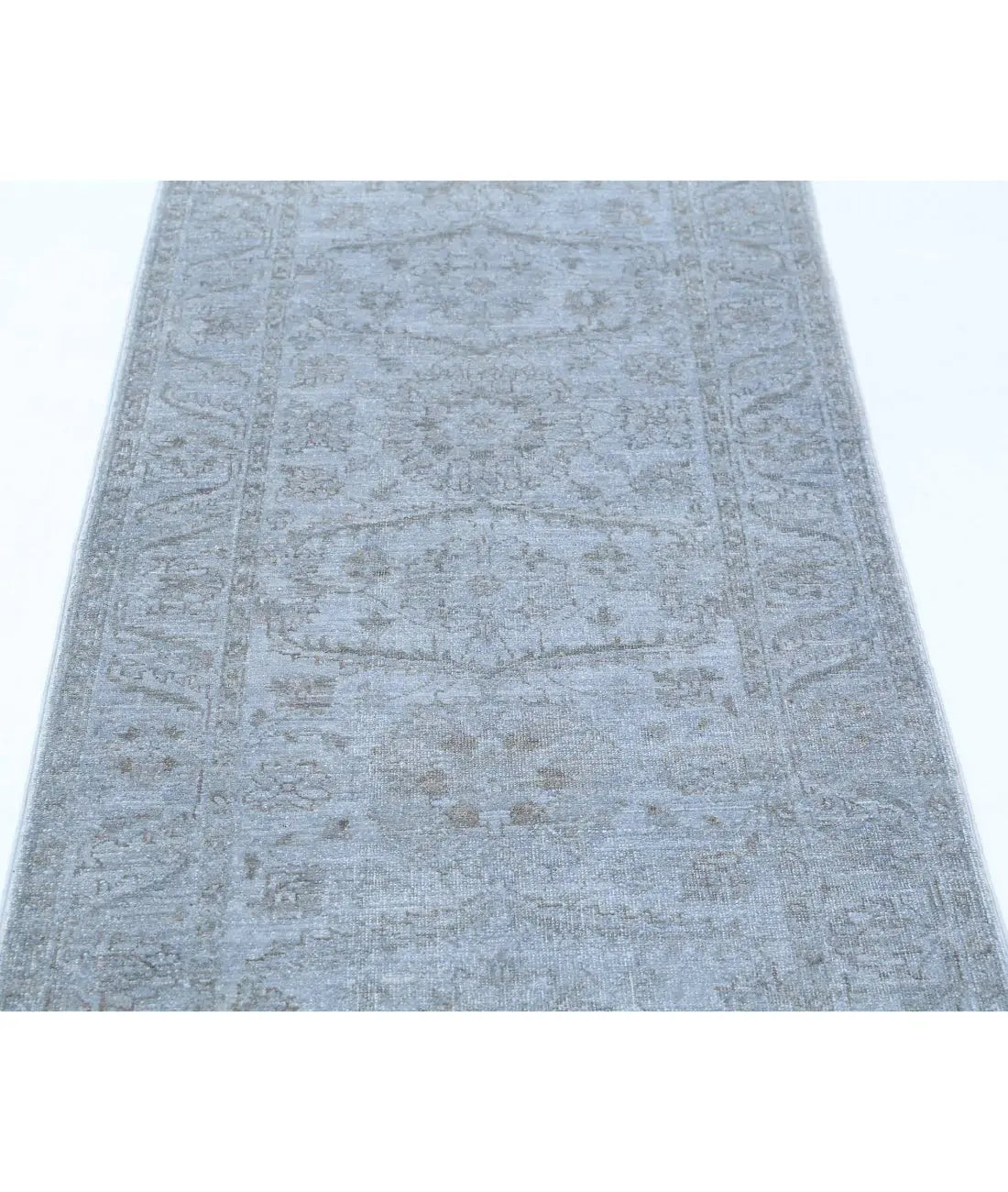 Hand Knotted Overdye Wool Rug - 2'8'' x 6'11'' - Arteverk Rugs Area rug
