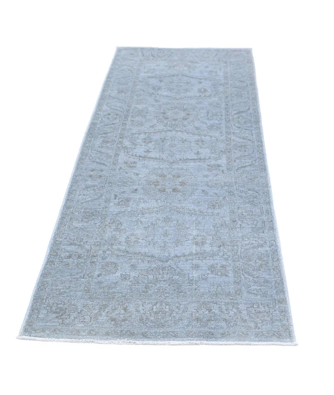 Hand Knotted Overdye Wool Rug - 2'8'' x 6'11'' - Arteverk Rugs Area rug