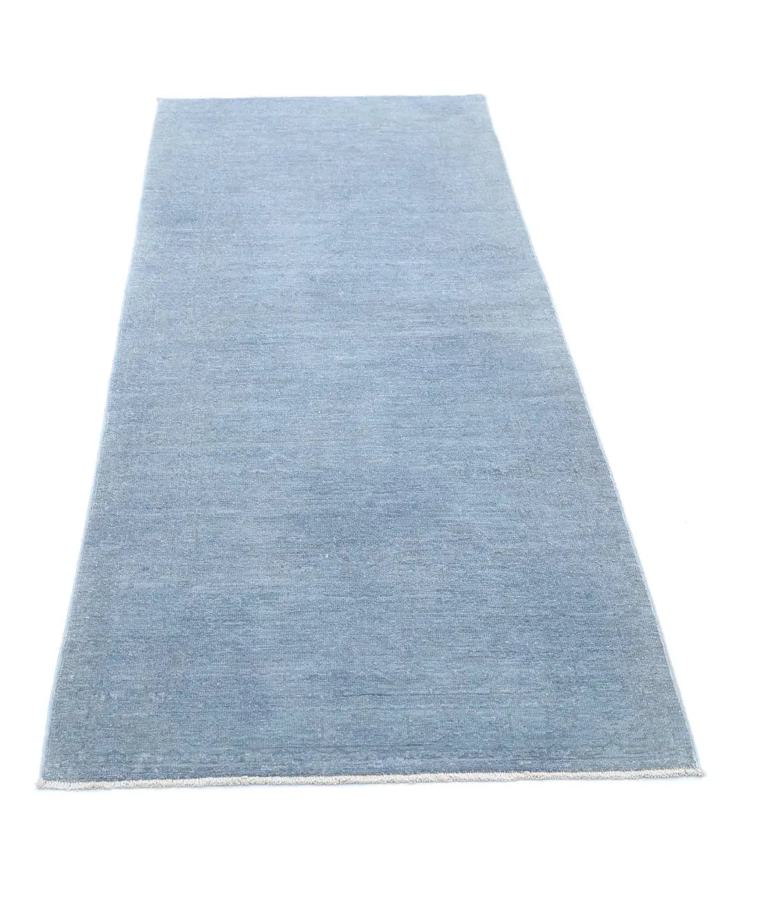 Hand Knotted Overdye Wool Rug - 2'8'' x 7'7'' - Arteverk Rugs Area rug