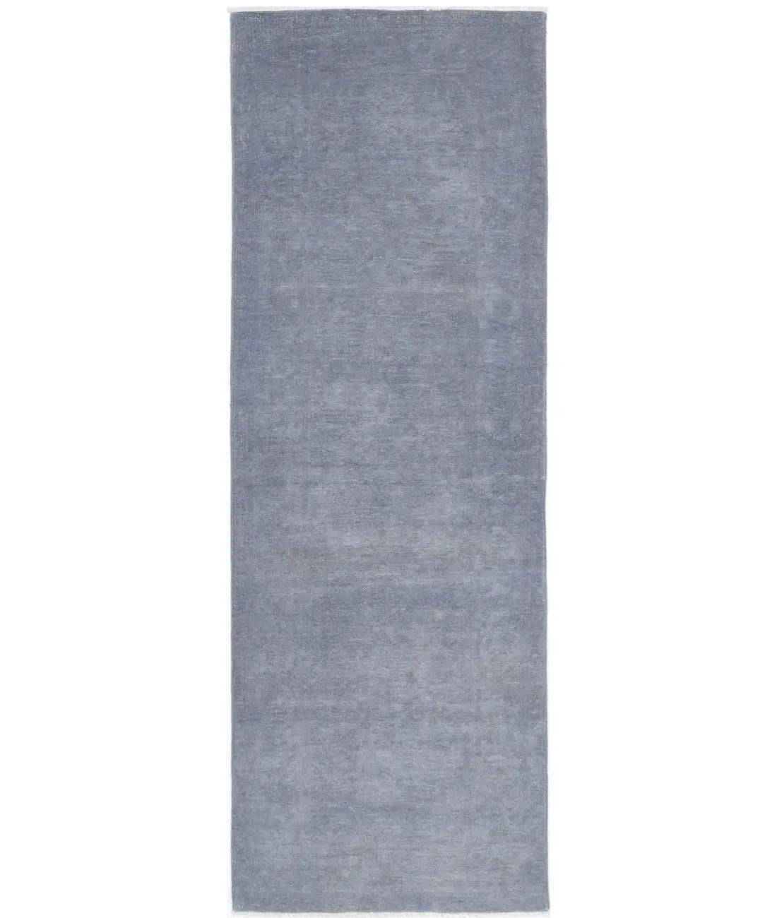 Hand Knotted Overdye Wool Rug - 2'8'' x 8'3''