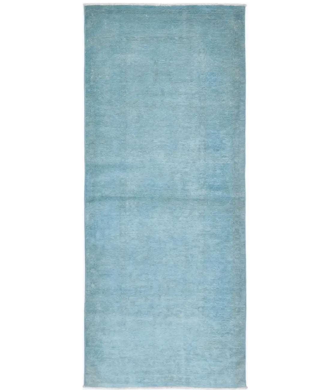 Hand Knotted Overdye Wool Rug - 3'0'' x 7'9''