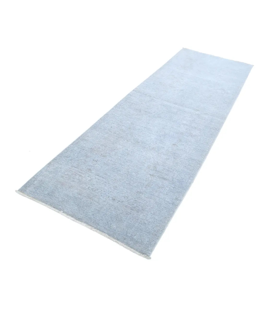 Hand Knotted Overdye Wool Rug - 3'0'' x 9'2'' - Arteverk Rugs Area rug