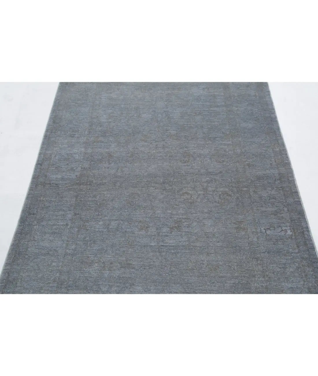Tapis en laine surteint noué à la main - 3'10'' x 5'11''