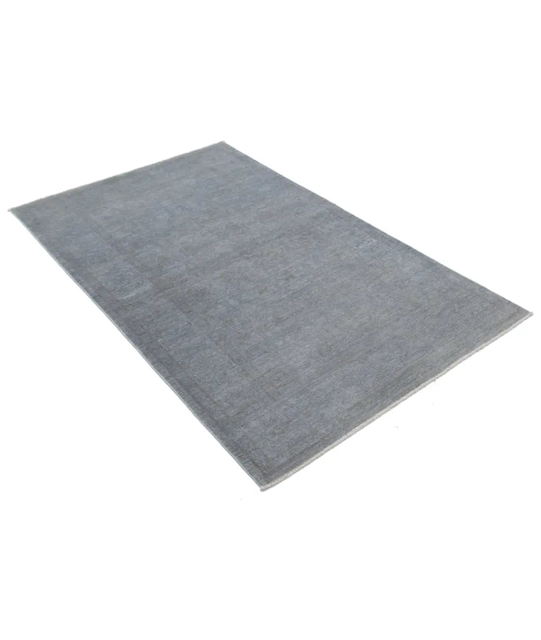 Tapis en laine surteint noué à la main - 3'10'' x 5'11''