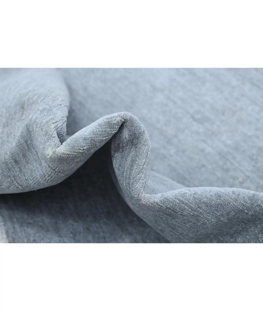 Hand Knotted Overdye Wool Rug - 3'2'' x 10'7''