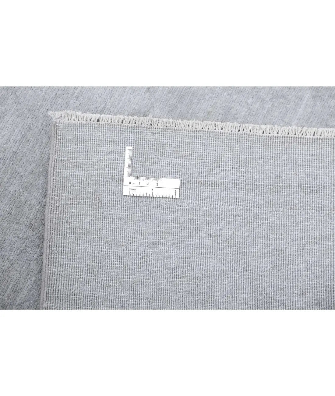 Hand Knotted Overdye Wool Rug - 3'2'' x 9'0''