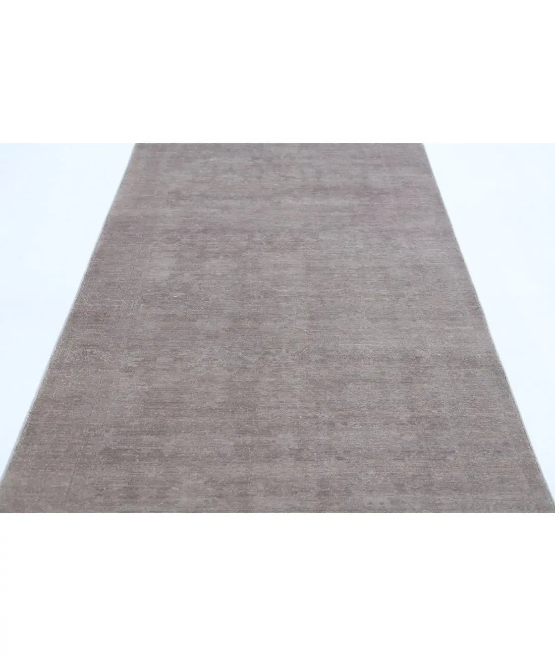 Tapis en laine surteint noué à la main - 4'0'' x 10'10''
