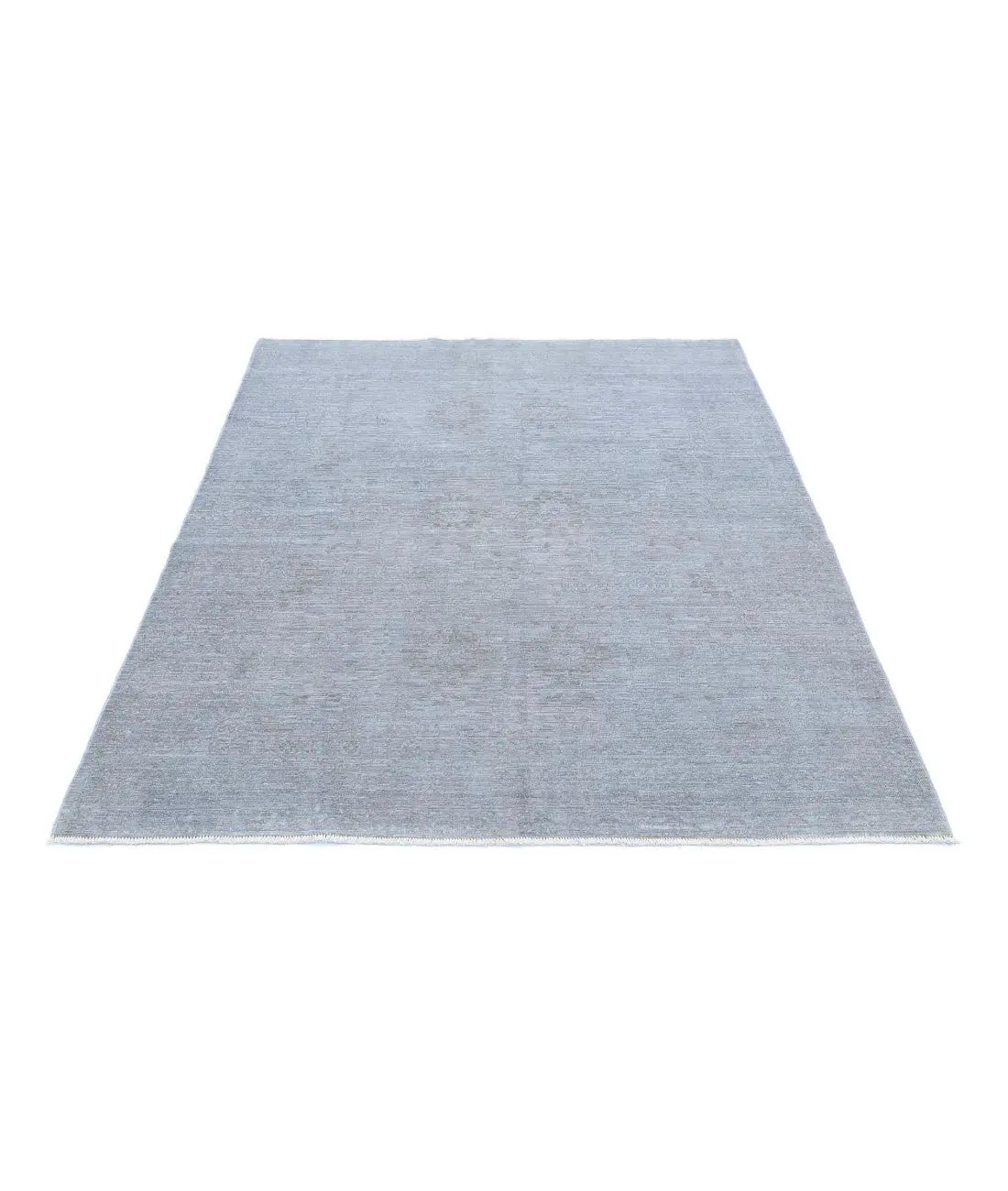Hand Knotted Overdye Wool Rug - 4'11'' x 6'3'' - Arteverk Rugs Area rug