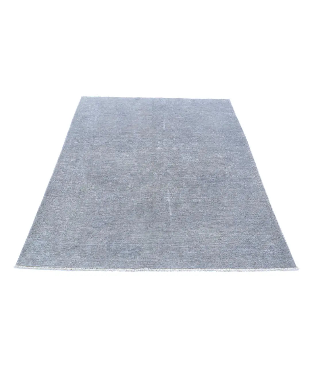 Hand Knotted Overdye Wool Rug - 4'7'' x 6'1'' - Arteverk Rugs Area rug