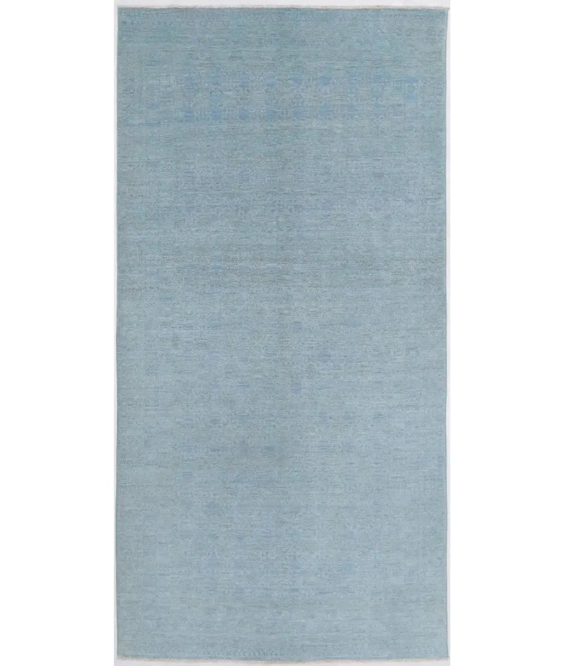Hand Knotted Overdye Wool Rug - 4'7'' x 9'6''