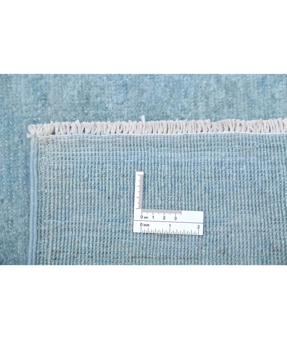 Hand Knotted Overdye Wool Rug - 4'7'' x 9'6''