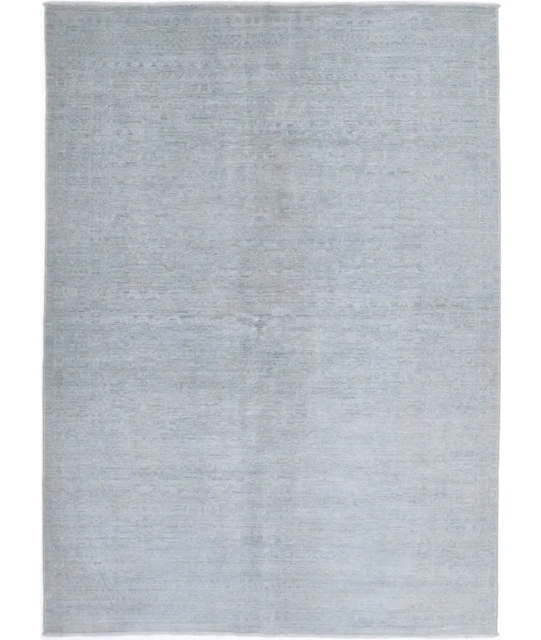 Hand Knotted Overdye Wool Rug - 4'9'' x 6'8''