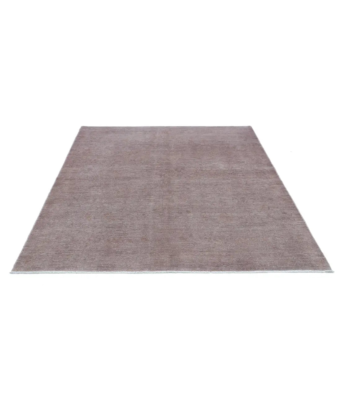 Tapis en laine surteint noué à la main - 5'10'' x 6'6''