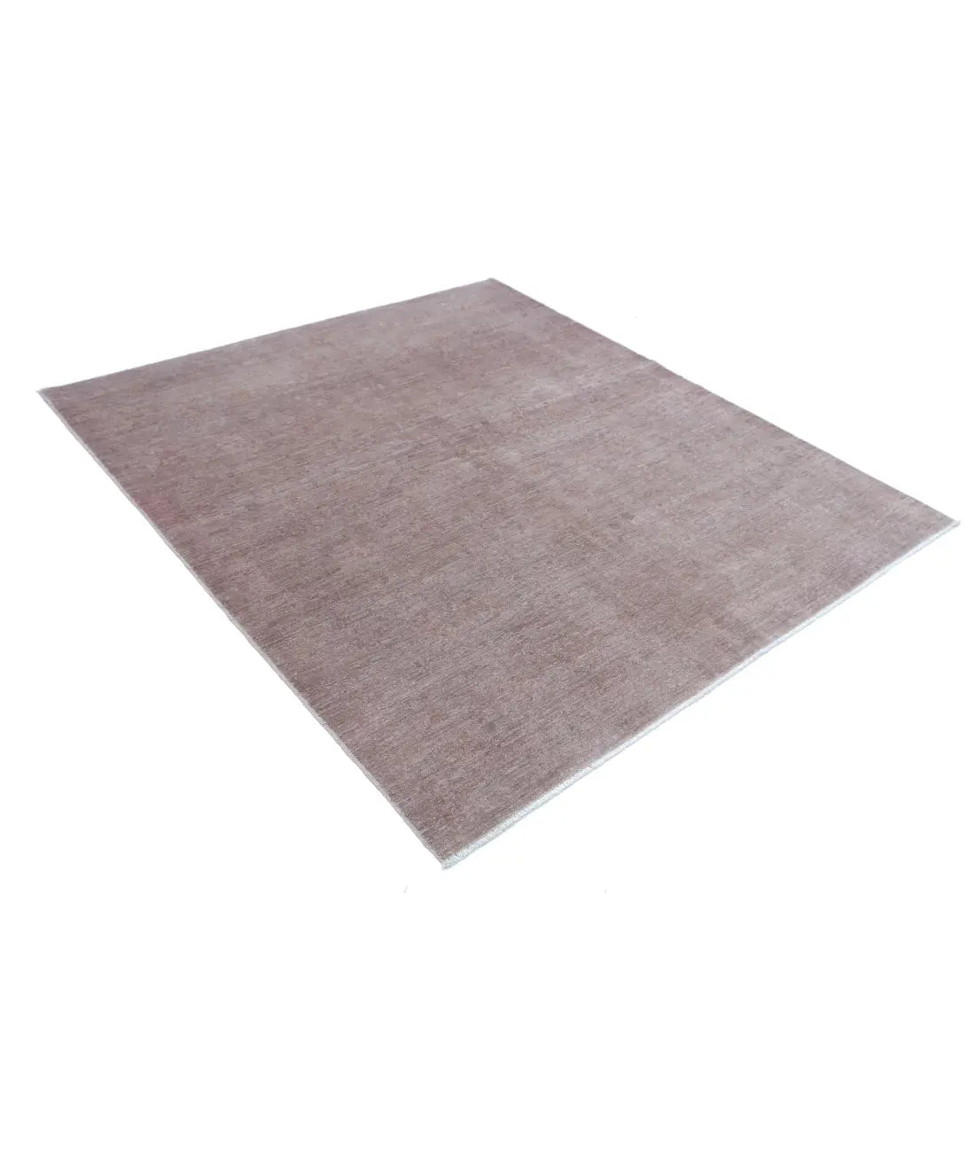 Tapis en laine surteint noué à la main - 5'10'' x 6'6''