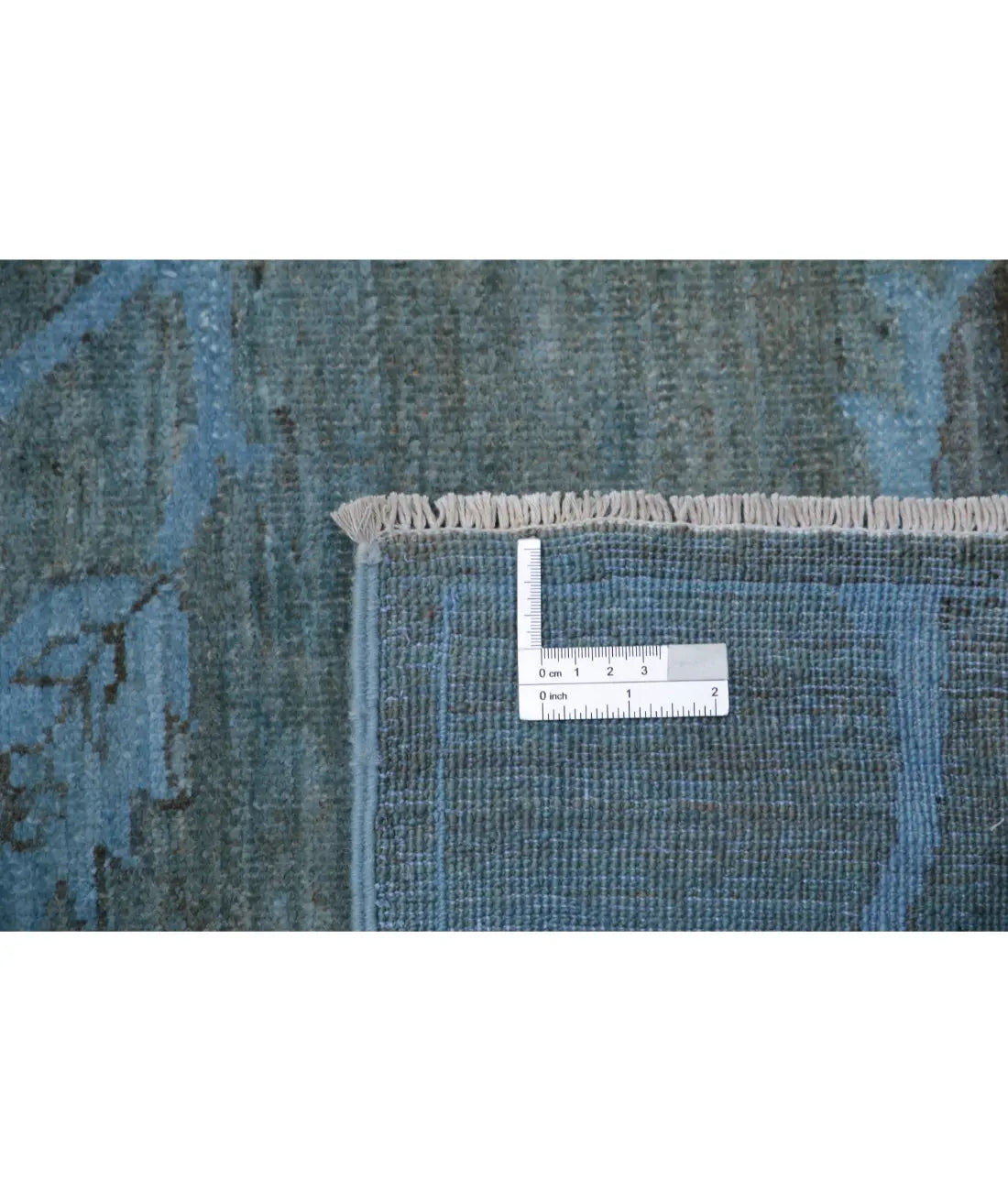 Hand Knotted Overdye Wool Rug - 5'11'' x 8'2''