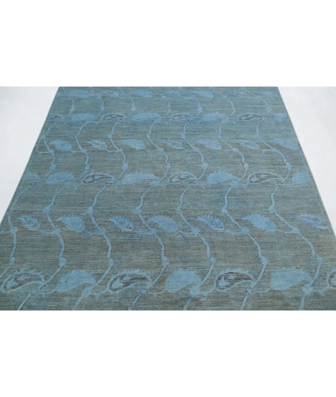 Tapis en laine surteint noué à la main - 5'11'' x 8'2''