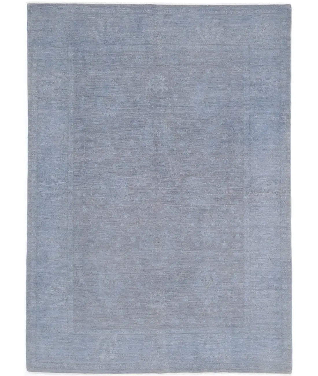Hand Knotted Overdye Wool Rug - 5'11'' x 8'6''