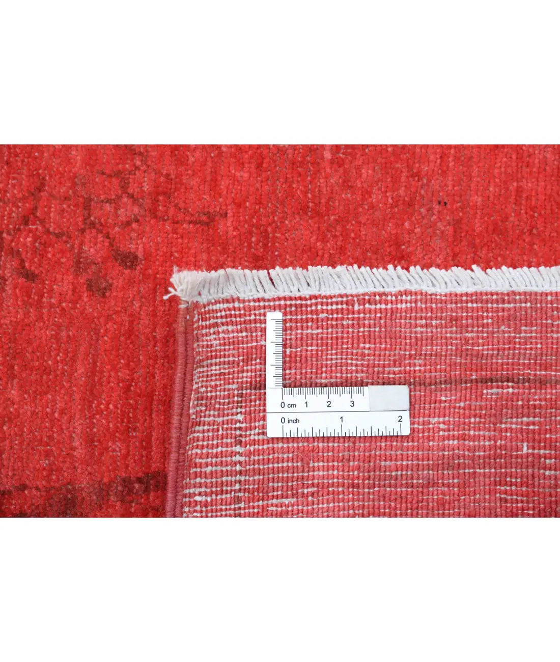 Hand Knotted Overdye Wool Rug - 5'11'' x 8'8''