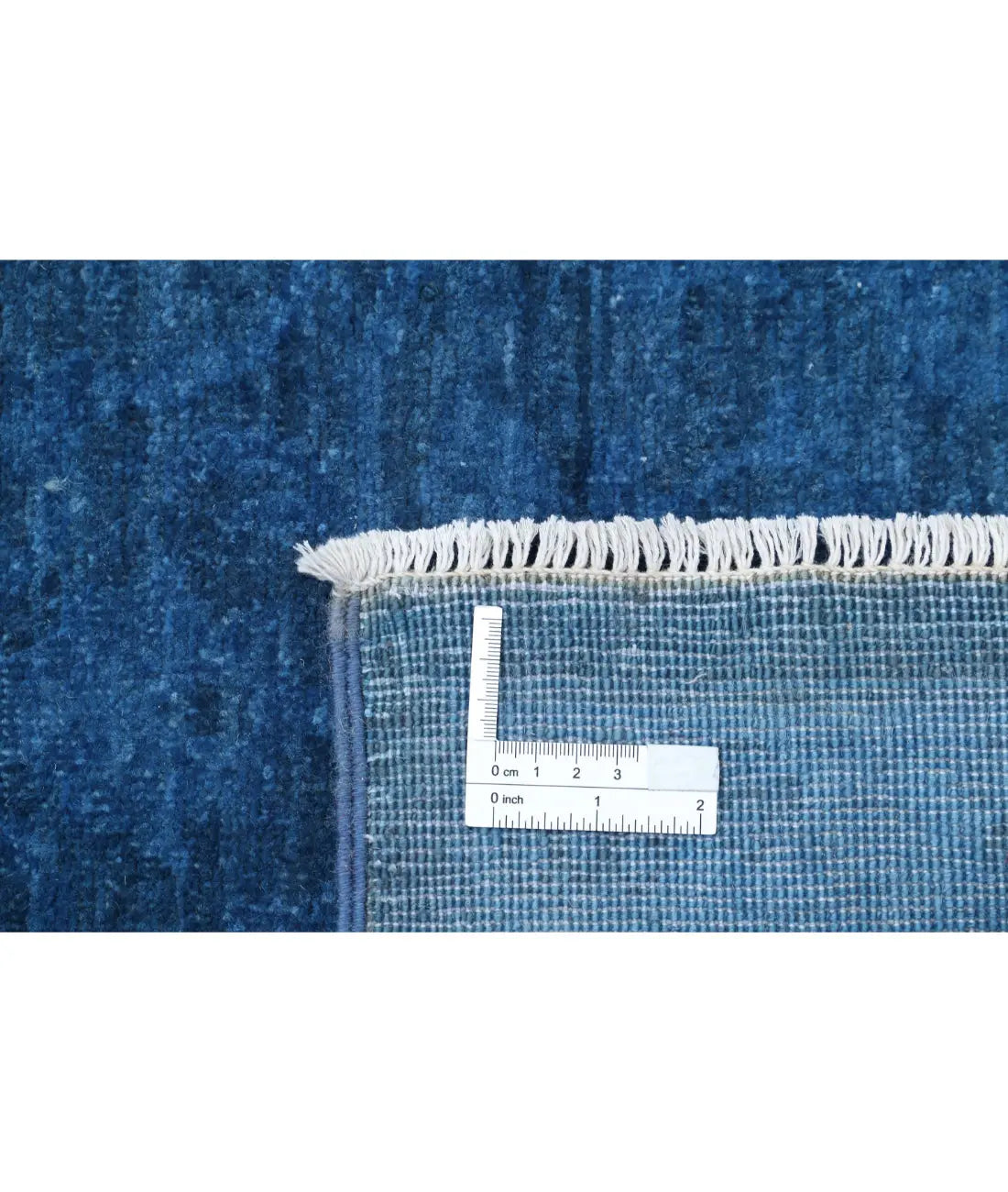 Hand Knotted Overdye Wool Rug - 5'11'' x 9'9''