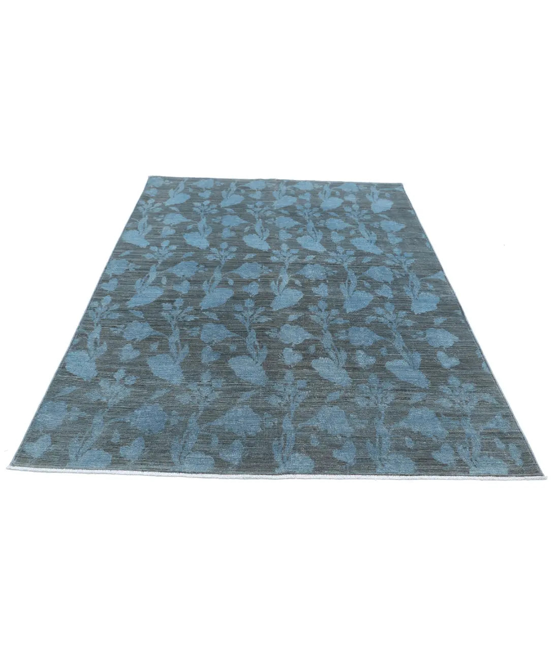 Tapis en laine surteint noué à la main – 5'4'' x 7'8''