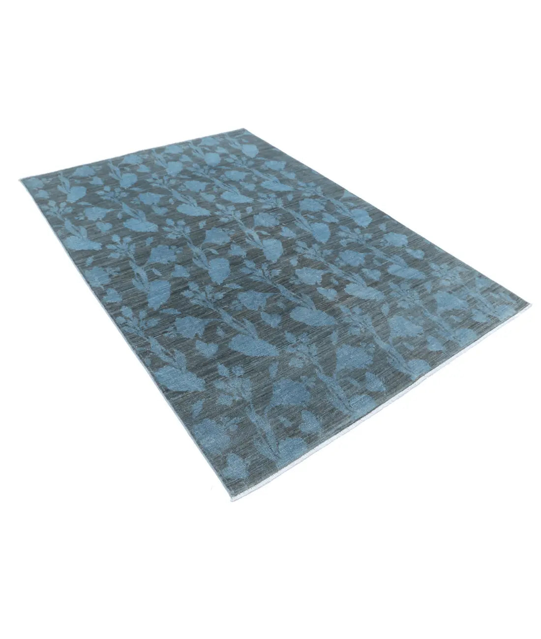 Tapis en laine surteint noué à la main – 5'4'' x 7'8''