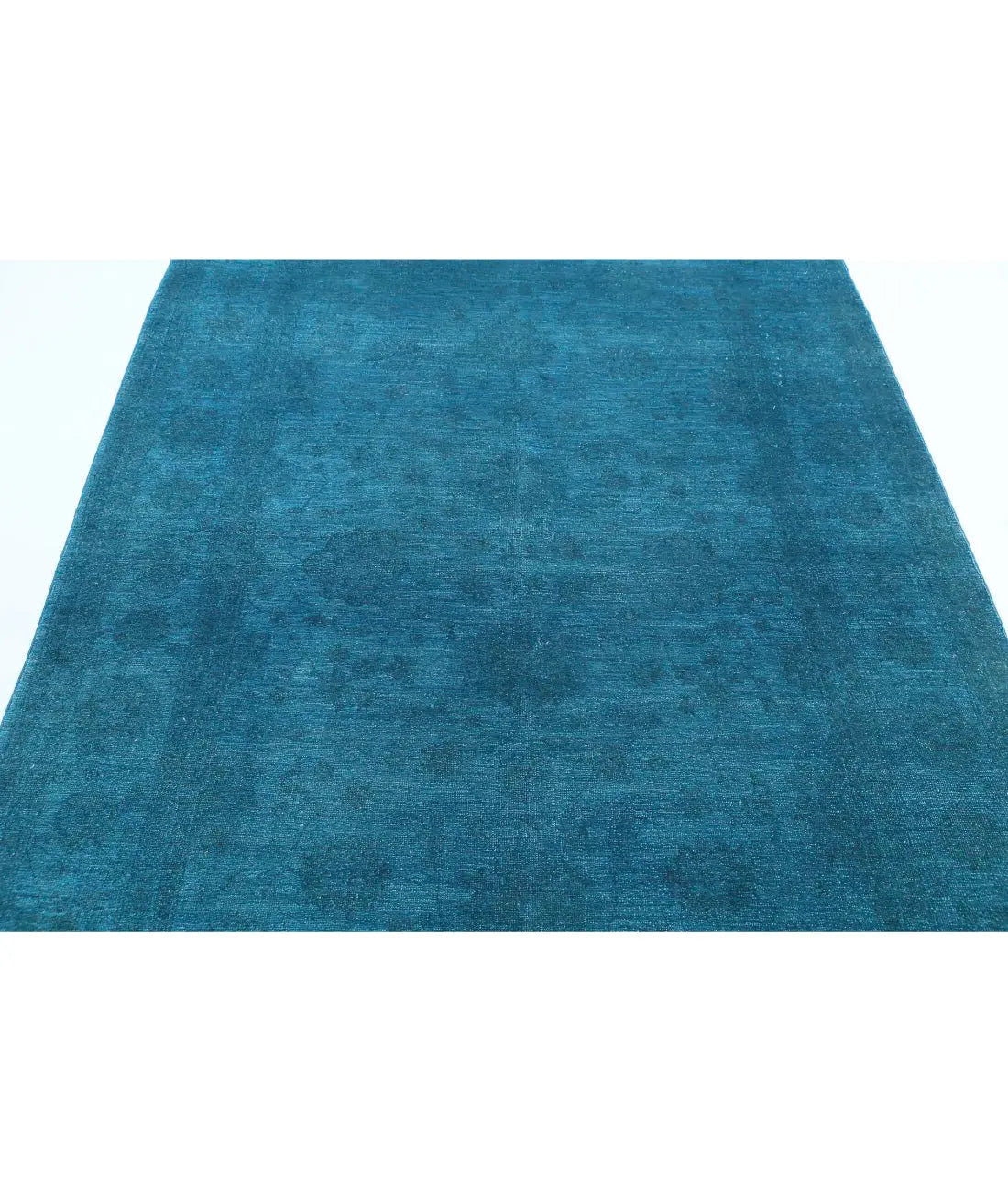 Hand Knotted Overdye Wool Rug - 5'5'' x 7'6'' - Arteverk Rugs Area rug