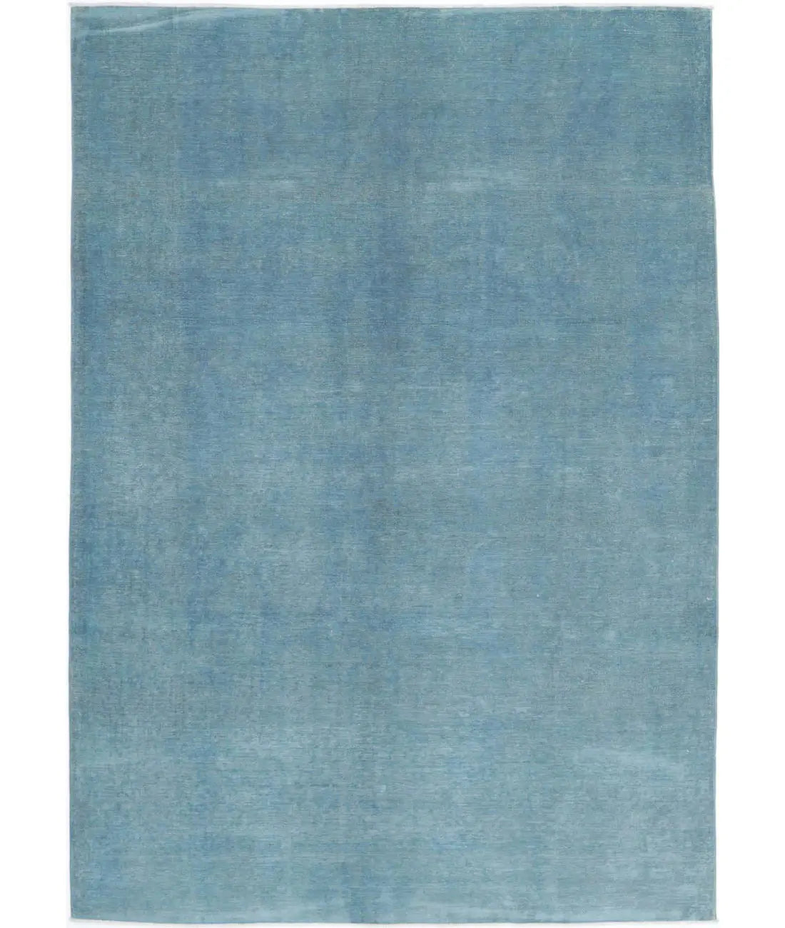 Hand Knotted Overdye Wool Rug - 6'10'' x 9'10''