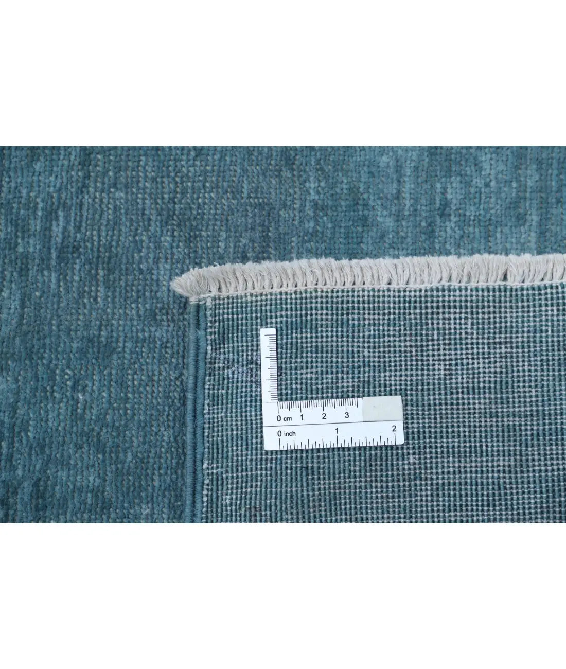 Hand Knotted Overdye Wool Rug - 6'10'' x 9'10''