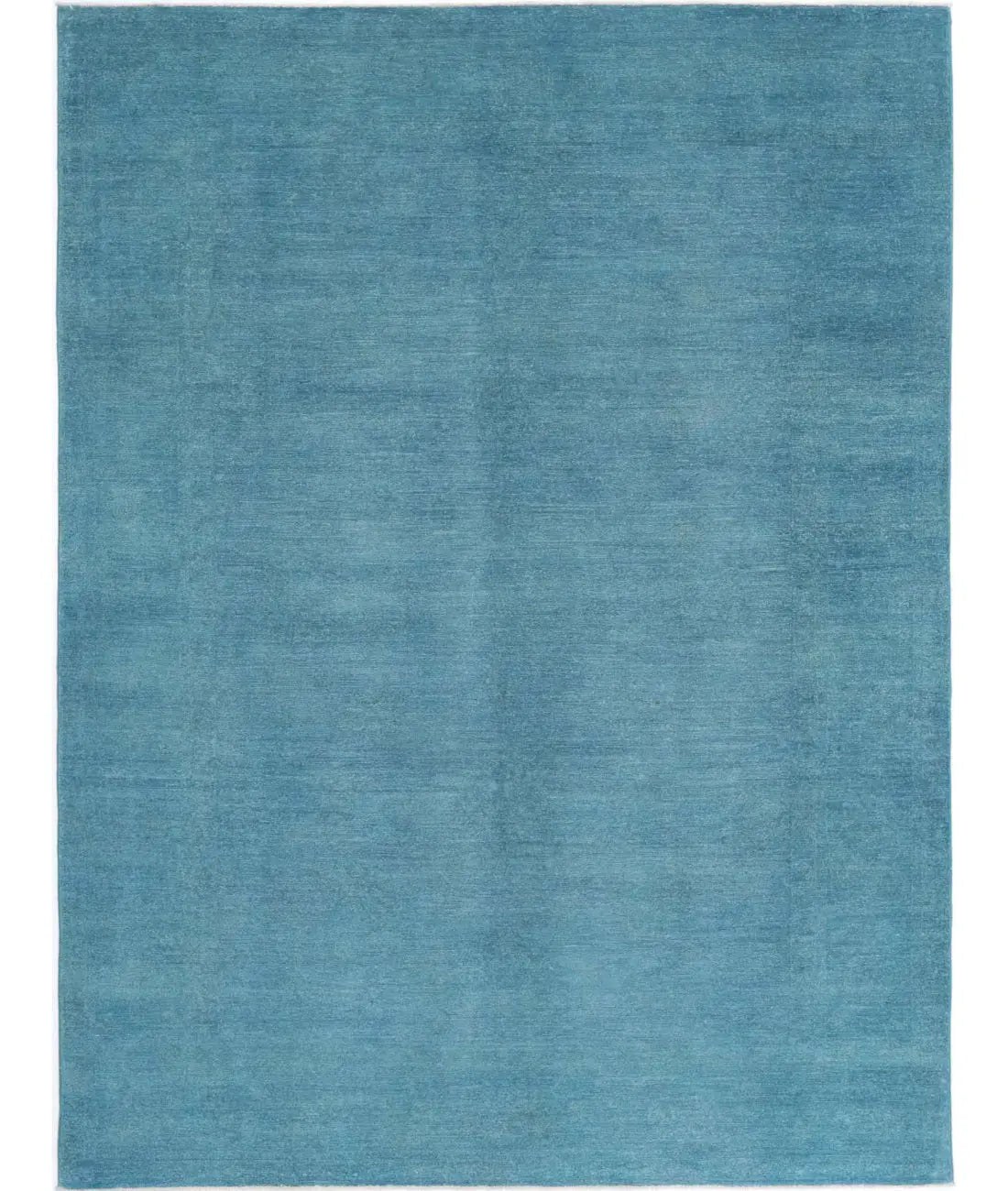 Hand Knotted Overdye Wool Rug - 6'10'' x 9'4''