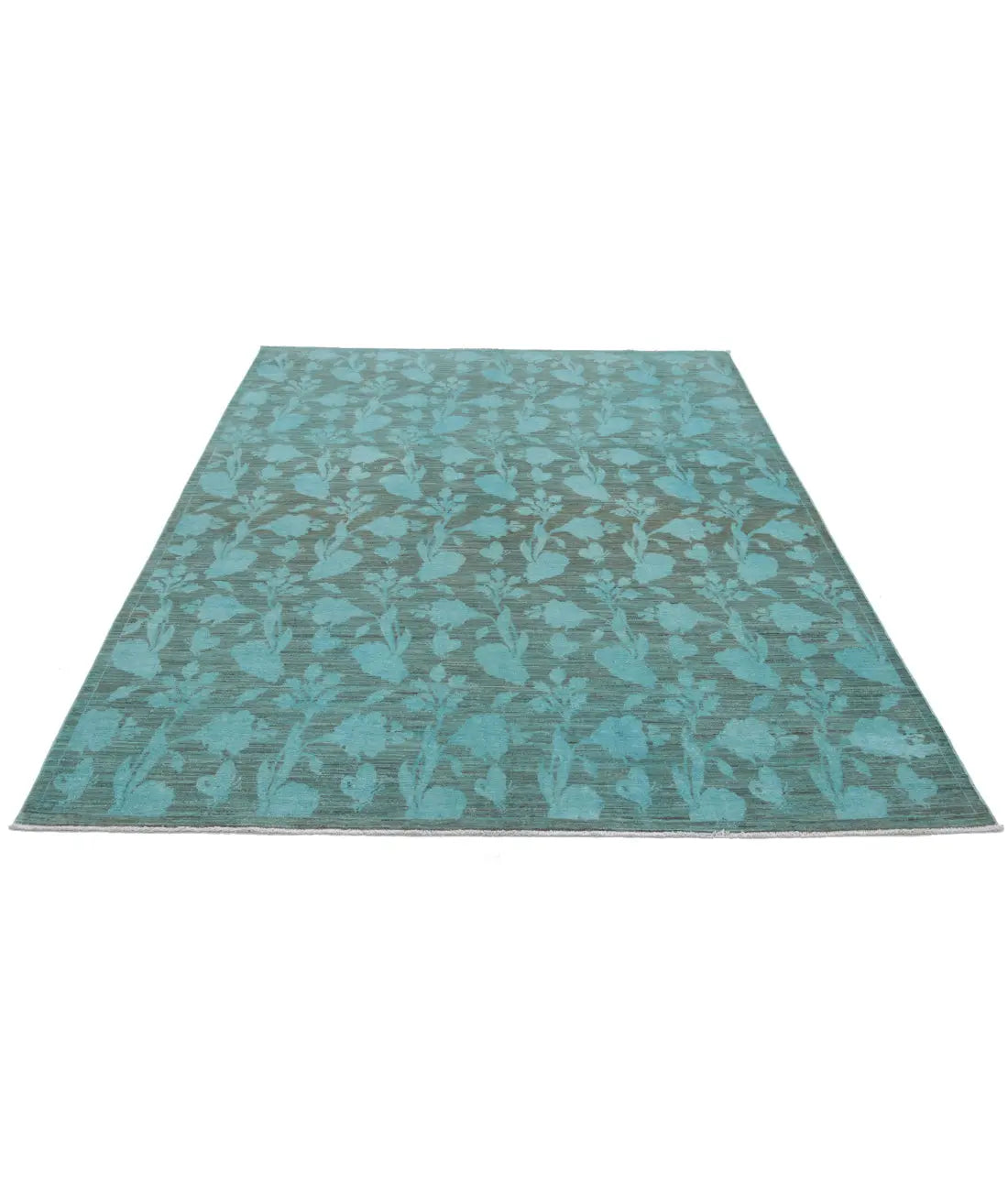 Tapis en laine surteint noué à la main - 6'1'' x 8'4''