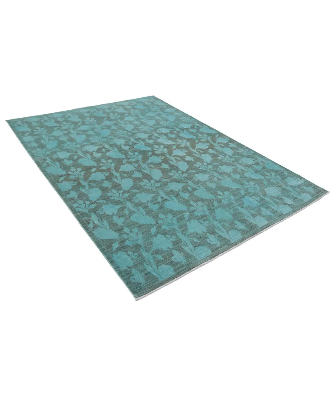 Tapis en laine surteint noué à la main - 6'1'' x 8'4''