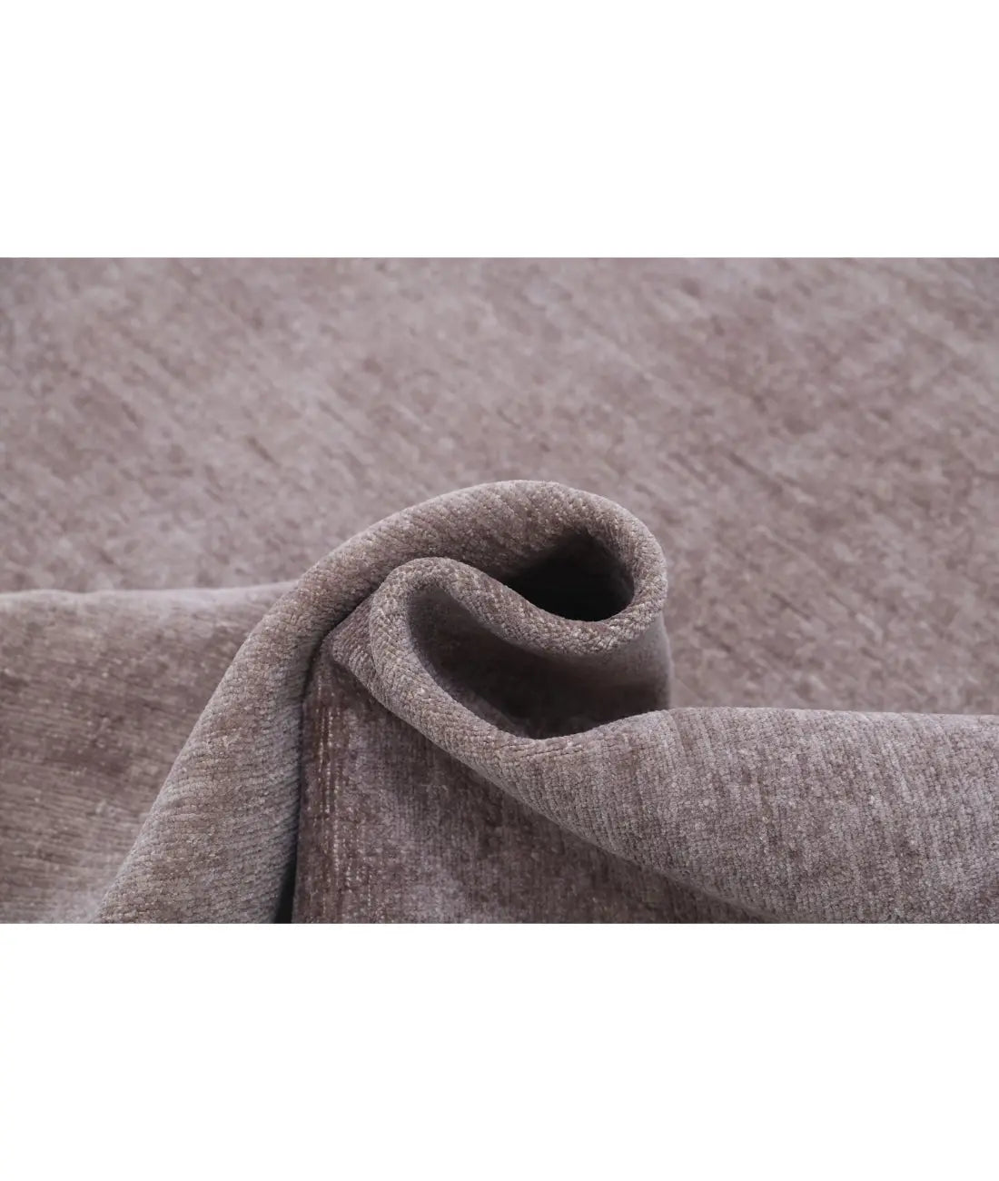 Alfombra de lana sobreteñida anudada a mano - 6'1'' x 8'4''