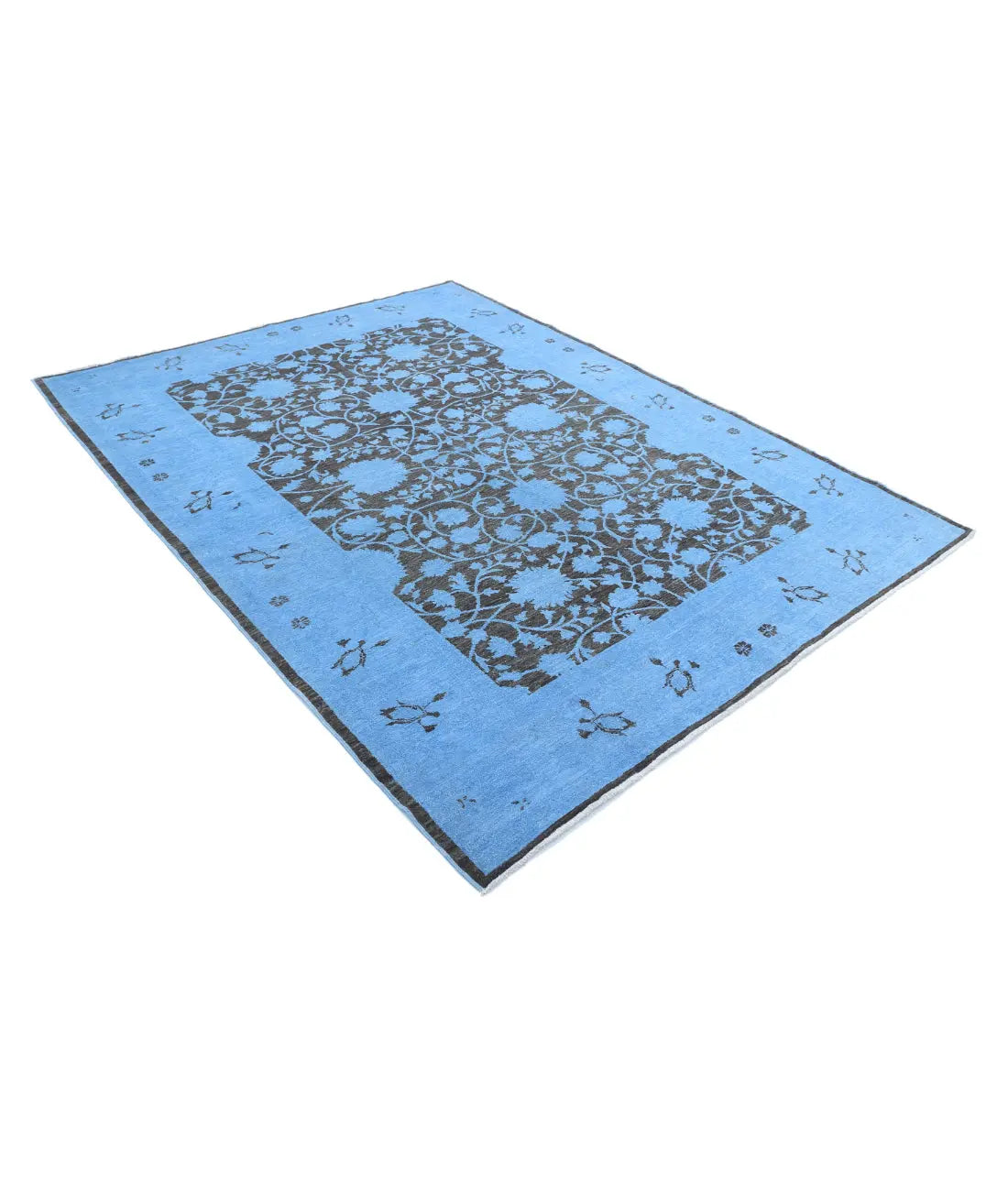 Tapis en laine surteint noué à la main - 6'2'' x 8'1''