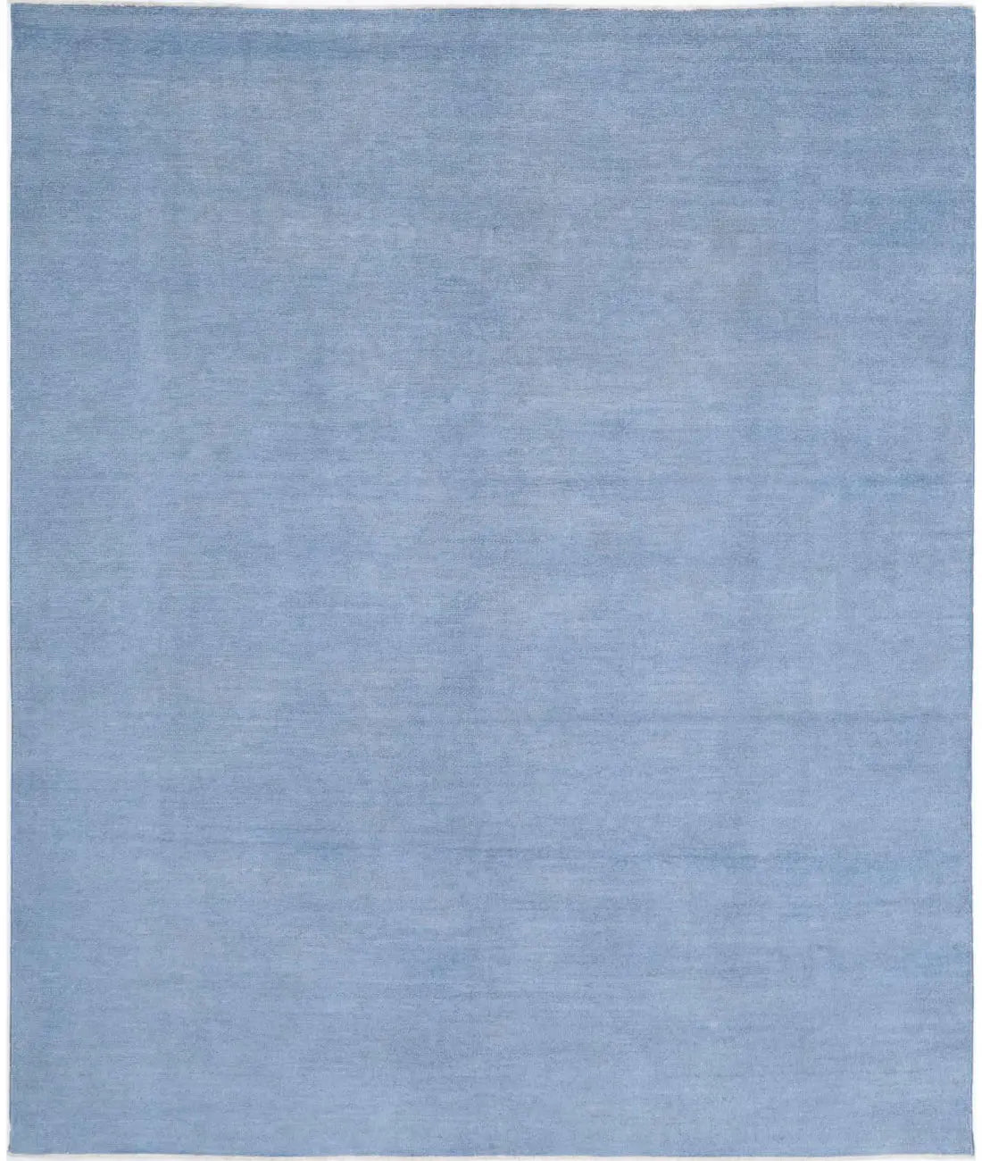 Hand Knotted Overdye Wool Rug - 7'10'' x 9'7''