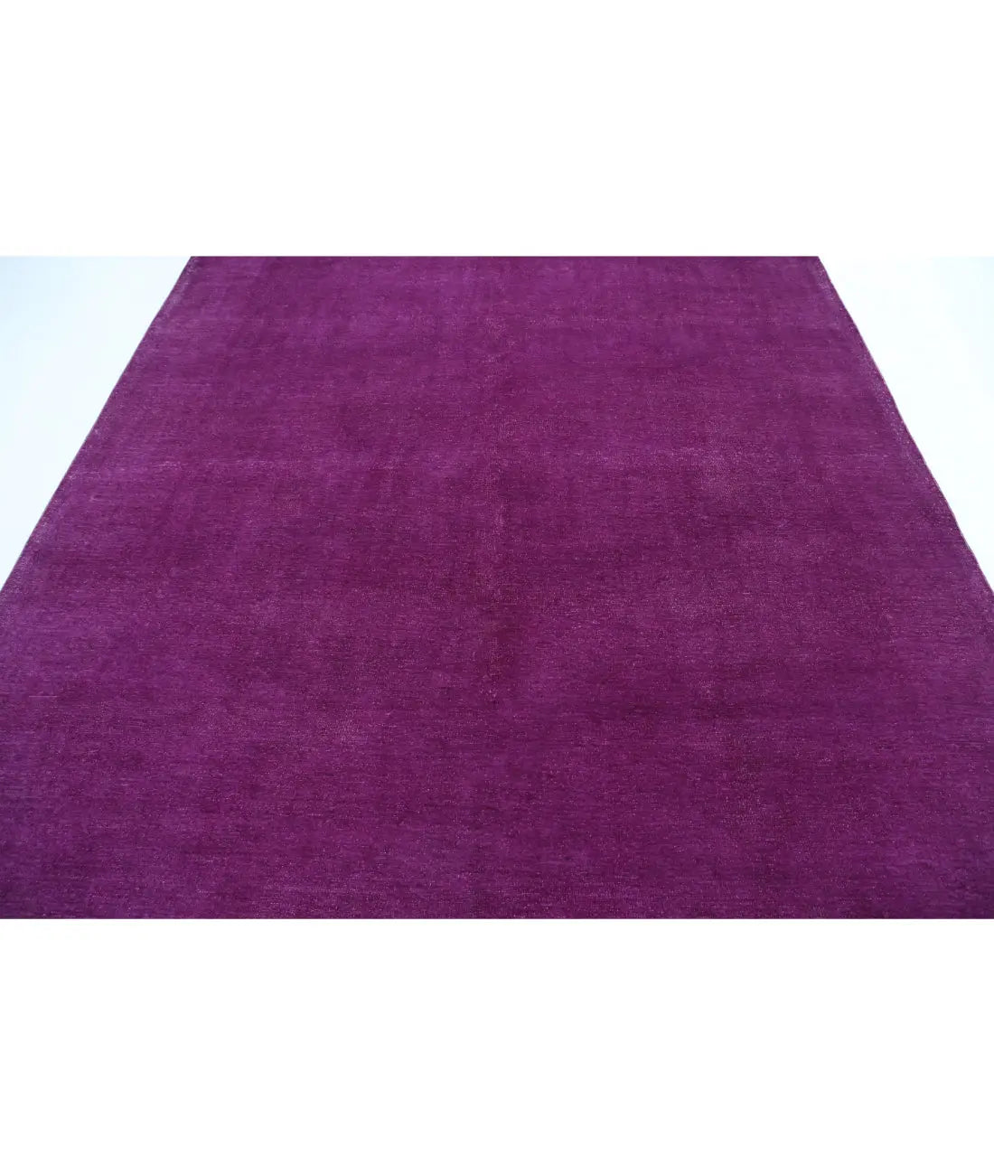 Tapis en laine surteint noué à la main - 7'11'' x 9'4''