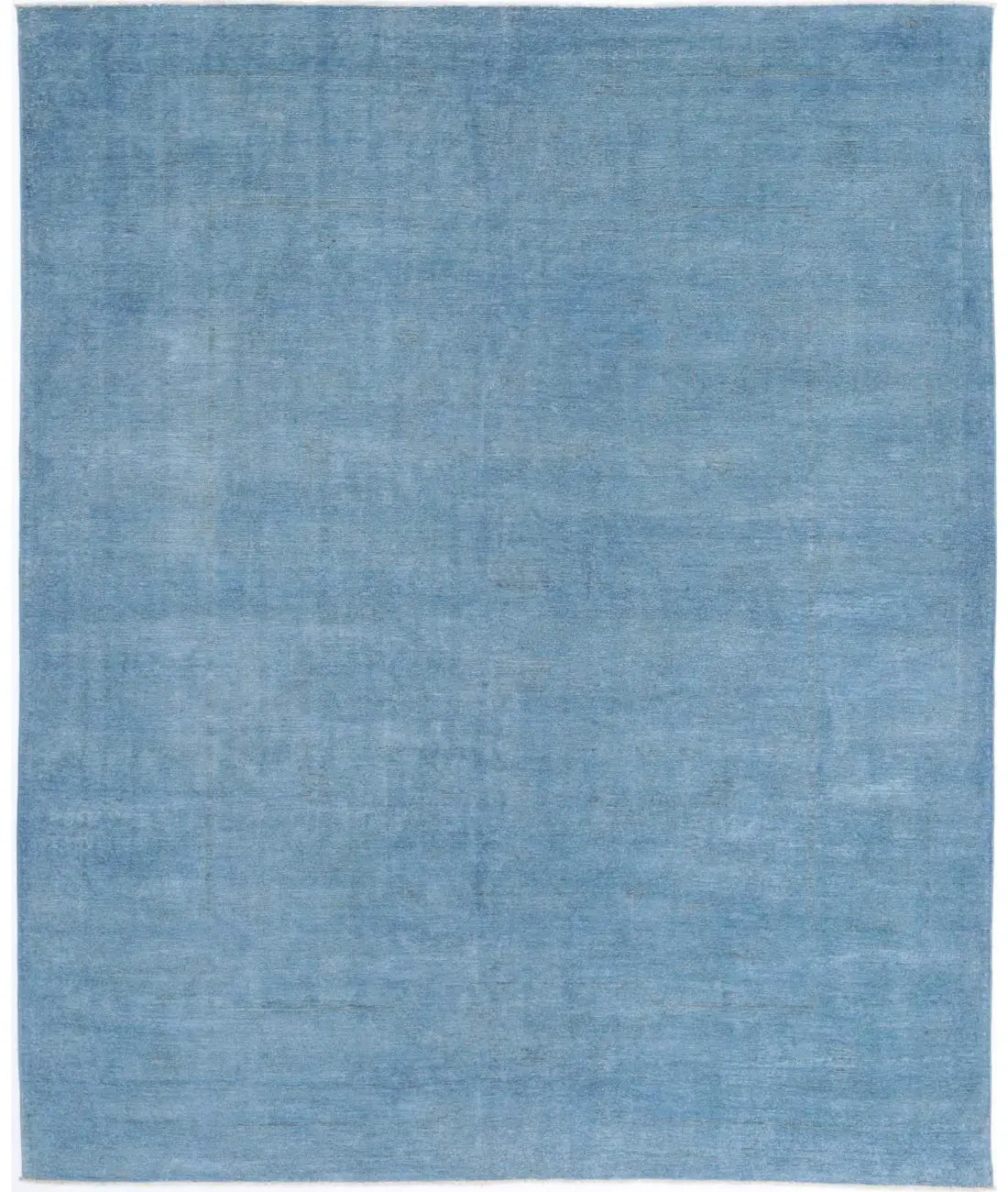 Hand Knotted Overdye Wool Rug - 7'11'' x 9'8''