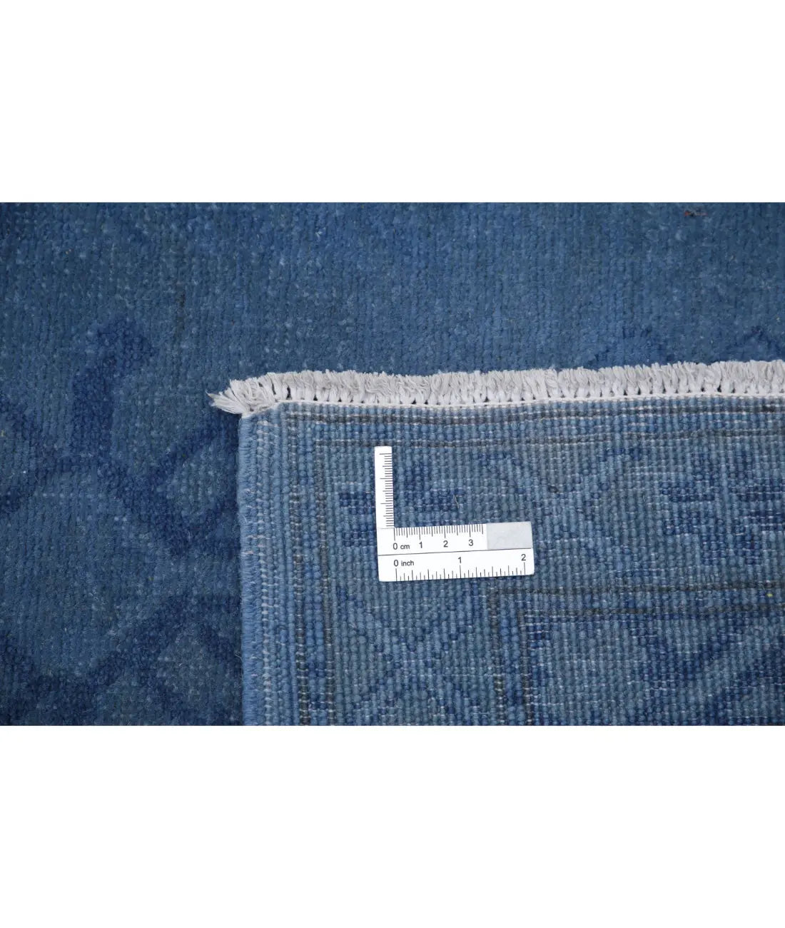 Hand Knotted Overdye Wool Rug - 7'6'' x 10'10''