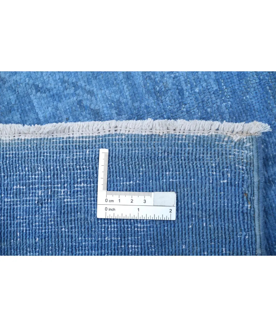 Hand Knotted Overdye Wool Rug - 7'8'' x 7'4''