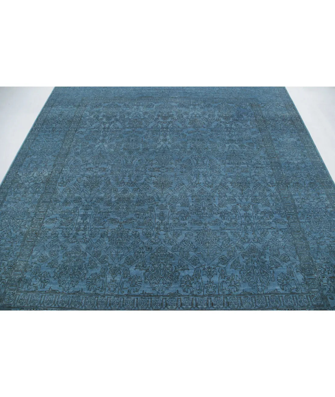 Tapis en laine surteint noué à la main - 7'9'' x 8'5''
