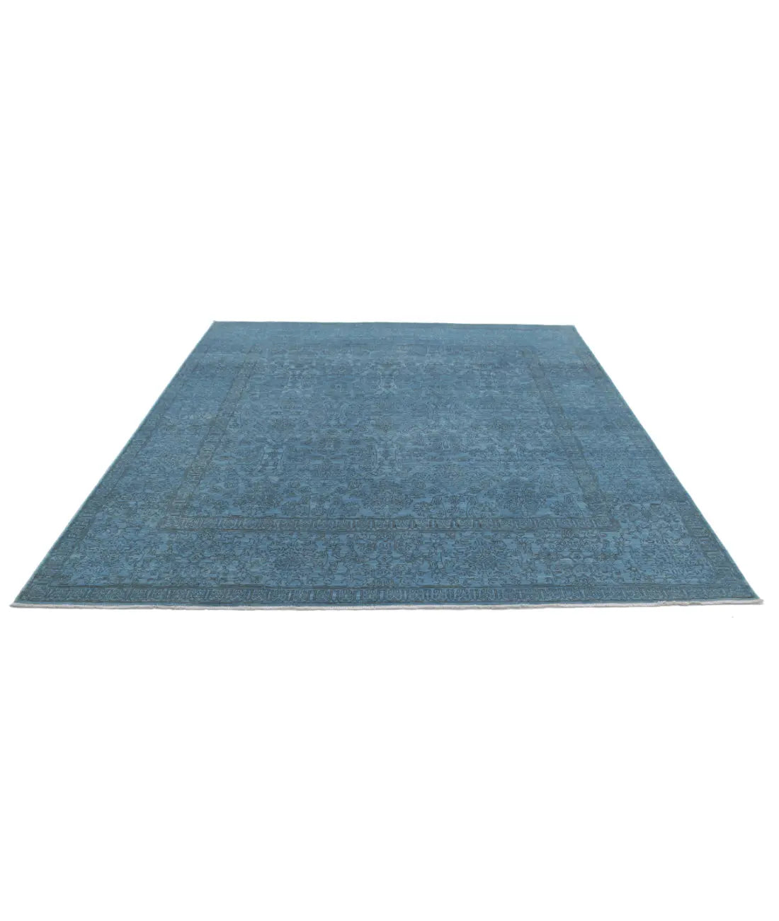 Tapis en laine surteint noué à la main - 7'9'' x 8'5''