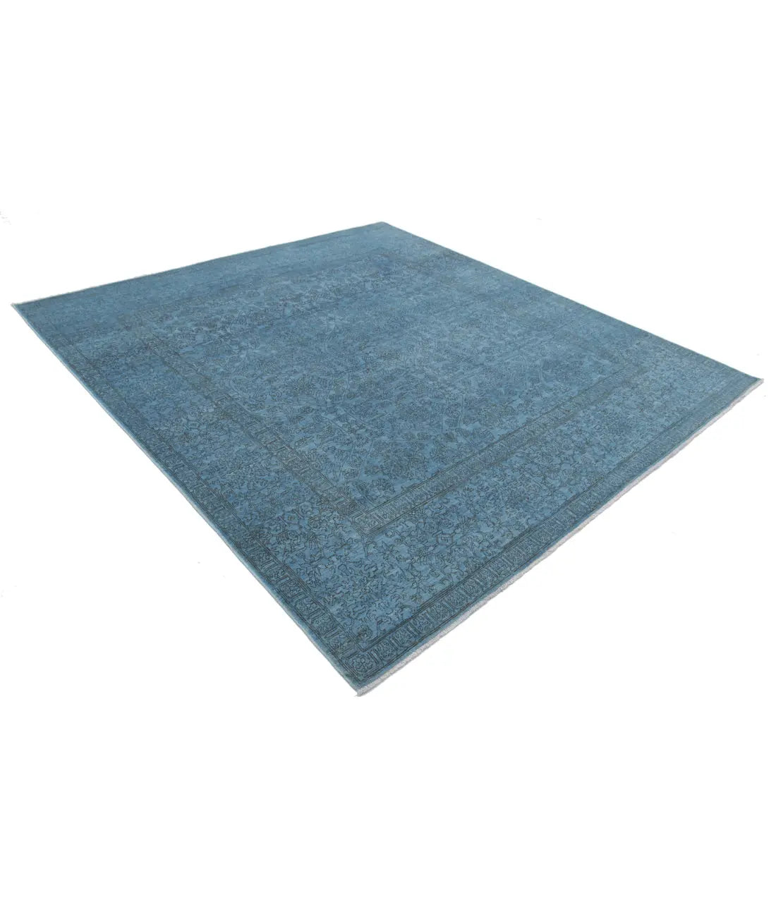 Tapis en laine surteint noué à la main - 7'9'' x 8'5''