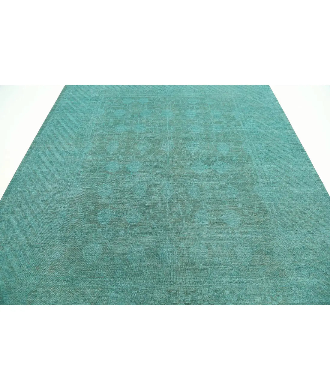 Hand Knotted Overdye Wool Rug - 7'9'' x 9'4'' - Arteverk Rugs Area rug