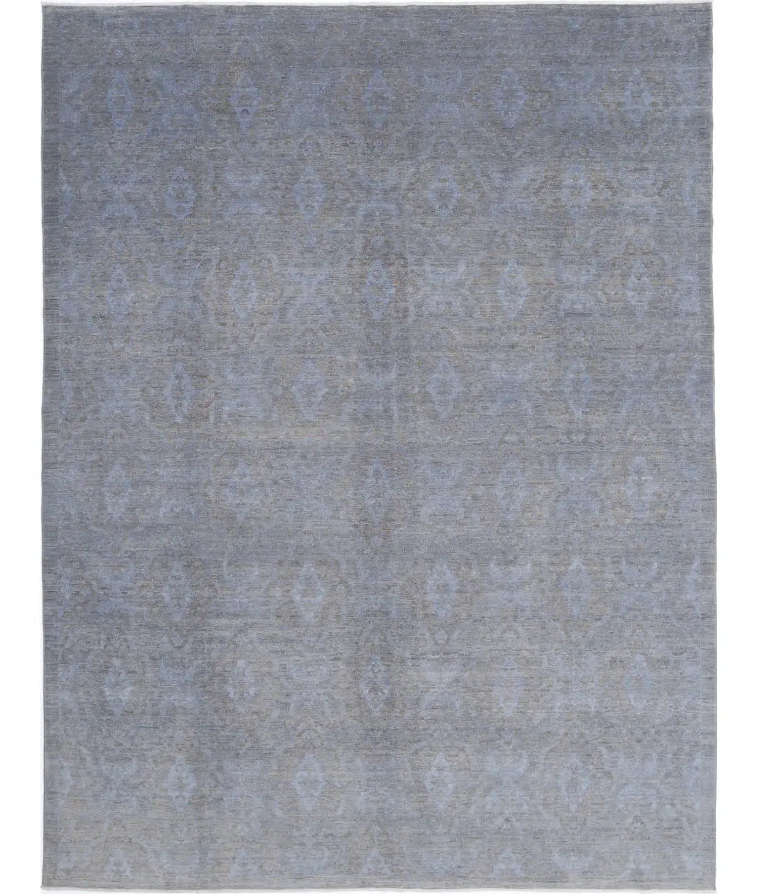 Hand Knotted Overdye Wool Rug - 8'0'' x 10'7''