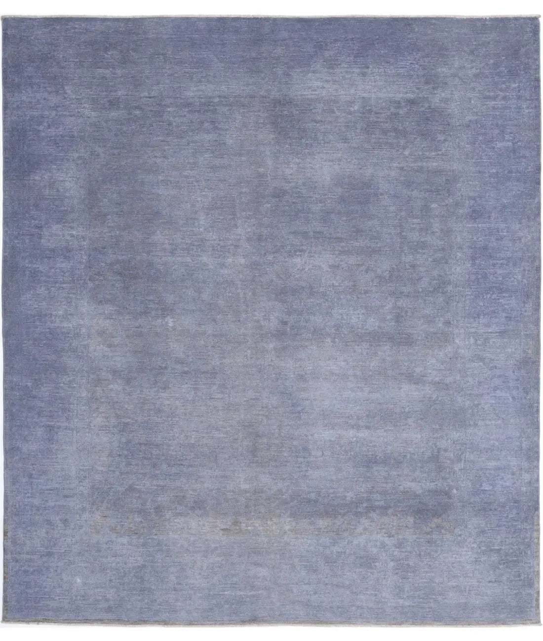 Hand Knotted Overdye Wool Rug - 8'0'' x 9'0''