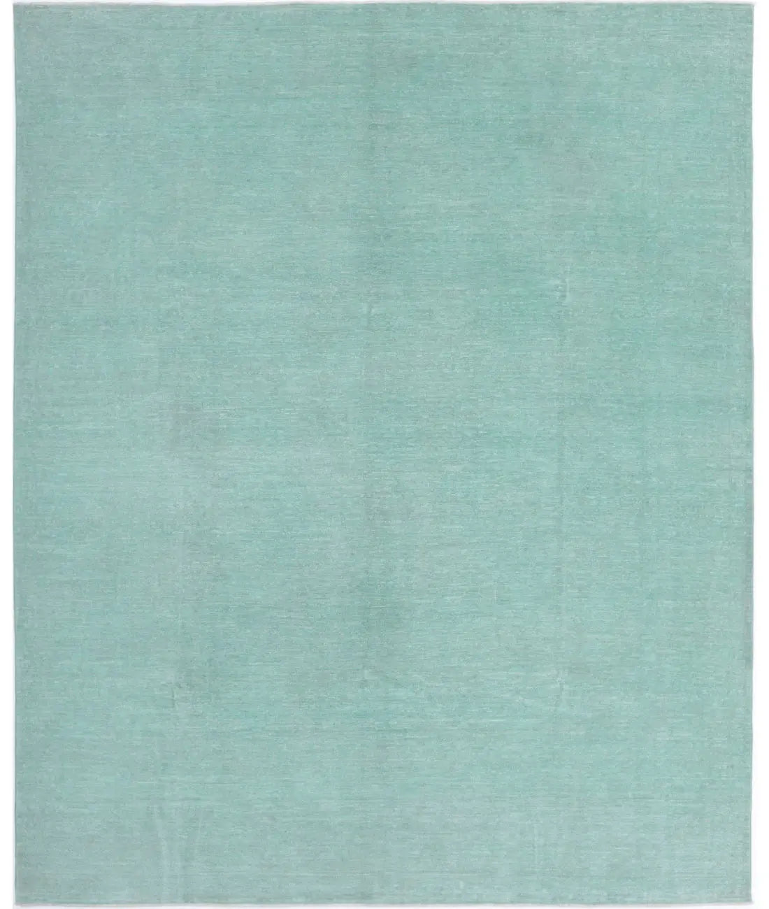 Hand Knotted Overdye Wool Rug - 8'0'' x 9'11''