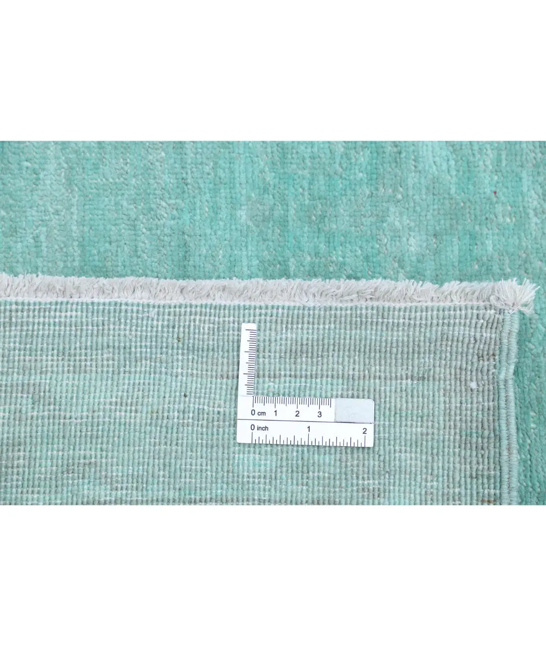 Hand Knotted Overdye Wool Rug - 8'0'' x 9'11''