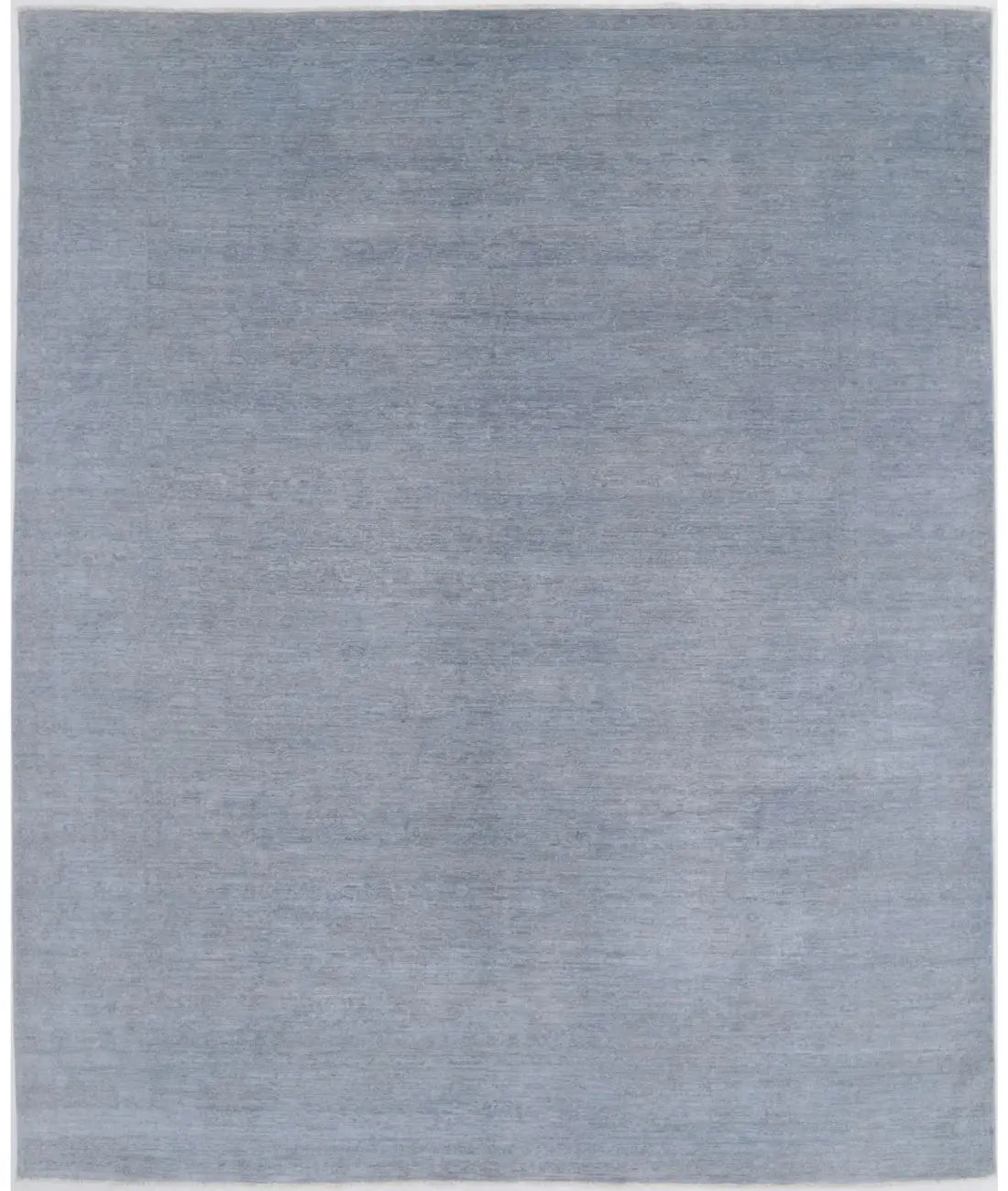 Hand Knotted Overdye Wool Rug - 8'0'' x 9'8''