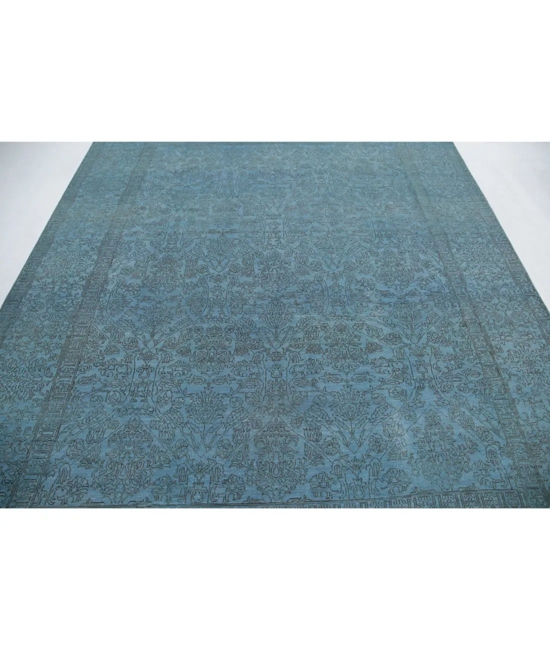 Tapis en laine surteint noué à la main - 8'0'' x 9'8''
