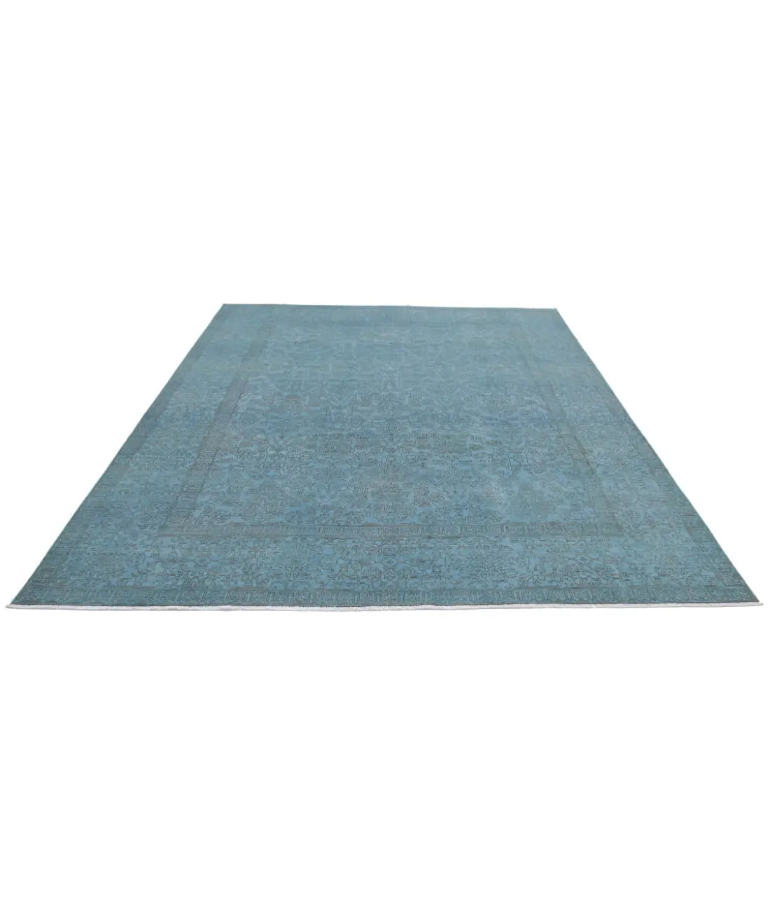Tapis en laine surteint noué à la main - 8'0'' x 9'8''